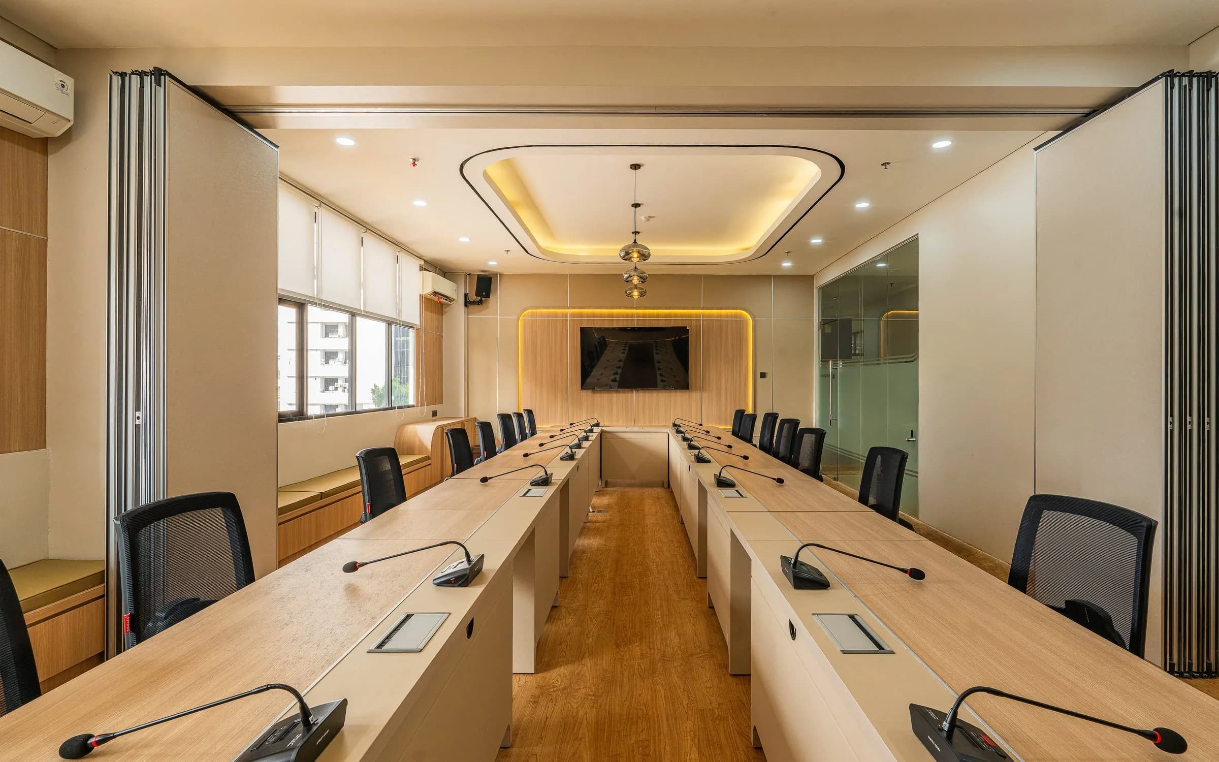 Meeting room designed by Hilal Spatial Studio